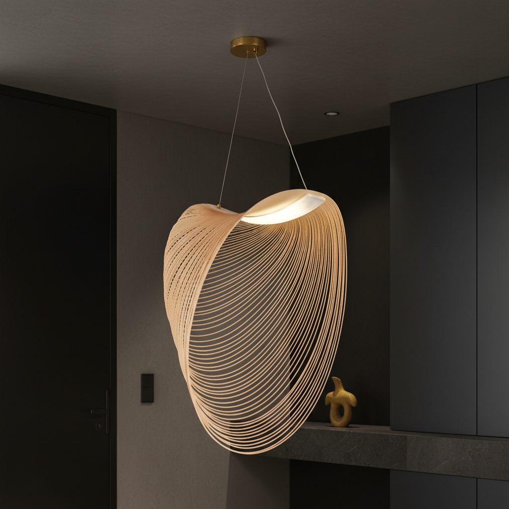 Lustra LED Suspendata RAFAEL Gold Echivalent 60W