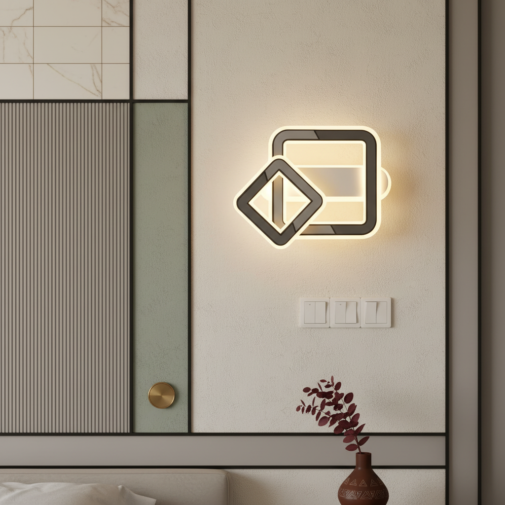 Aplica LED Square VELTRIS Alba Echivalent 300W