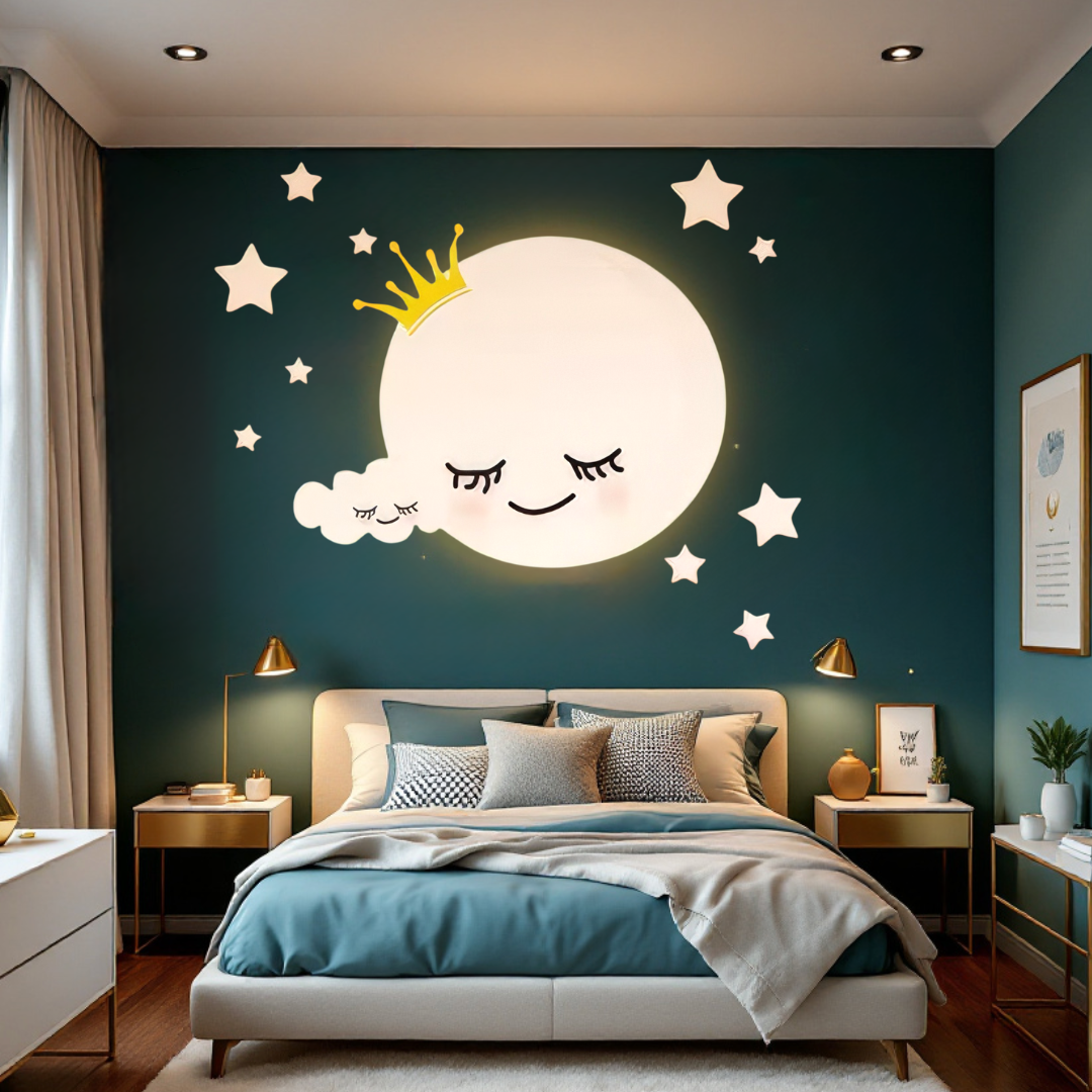 Aplica LED 80W Dreamy Moon Telecomanda 5319