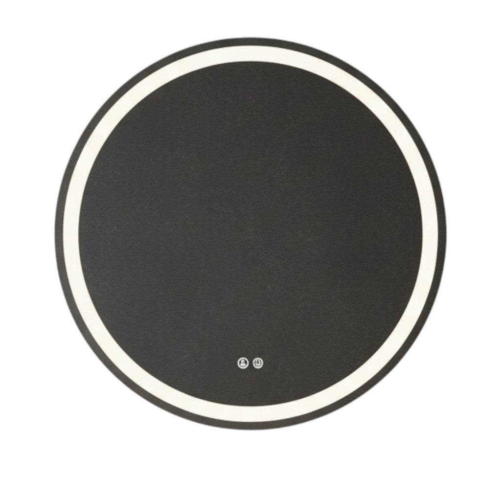 Oglinda LED Rotunda FRAMELESS 60cm, 3 Lumini, Dezaburire, DImabila si Touch OD018