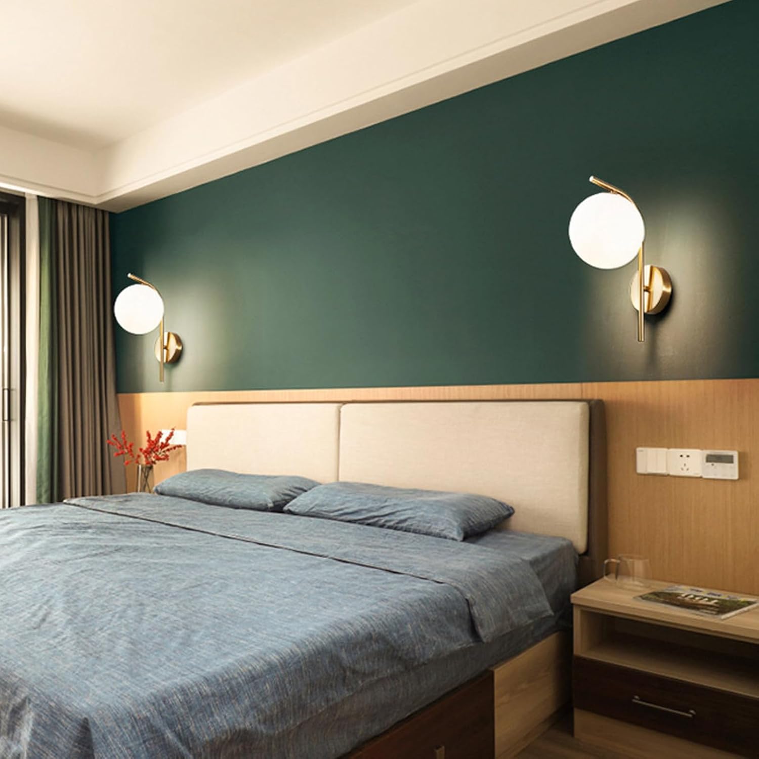 Aplica Abajur Mat Mattias Gold