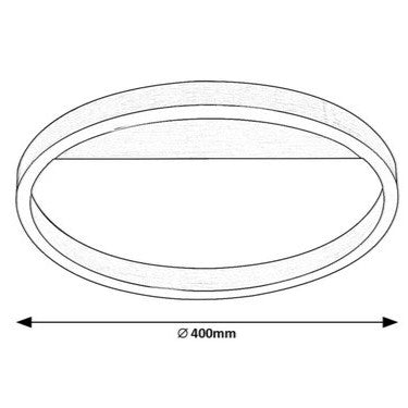 Lustra LED Silver NIMBO Echivalent 200W