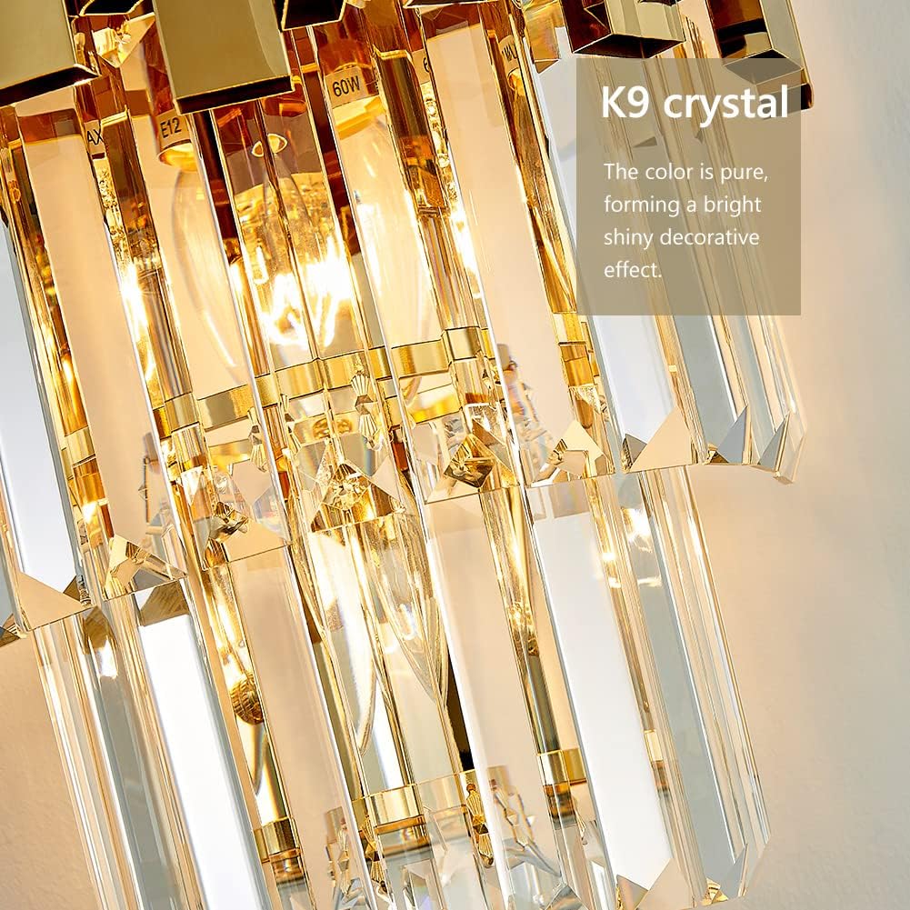 Aplica Perete Cristal GLORY Gold