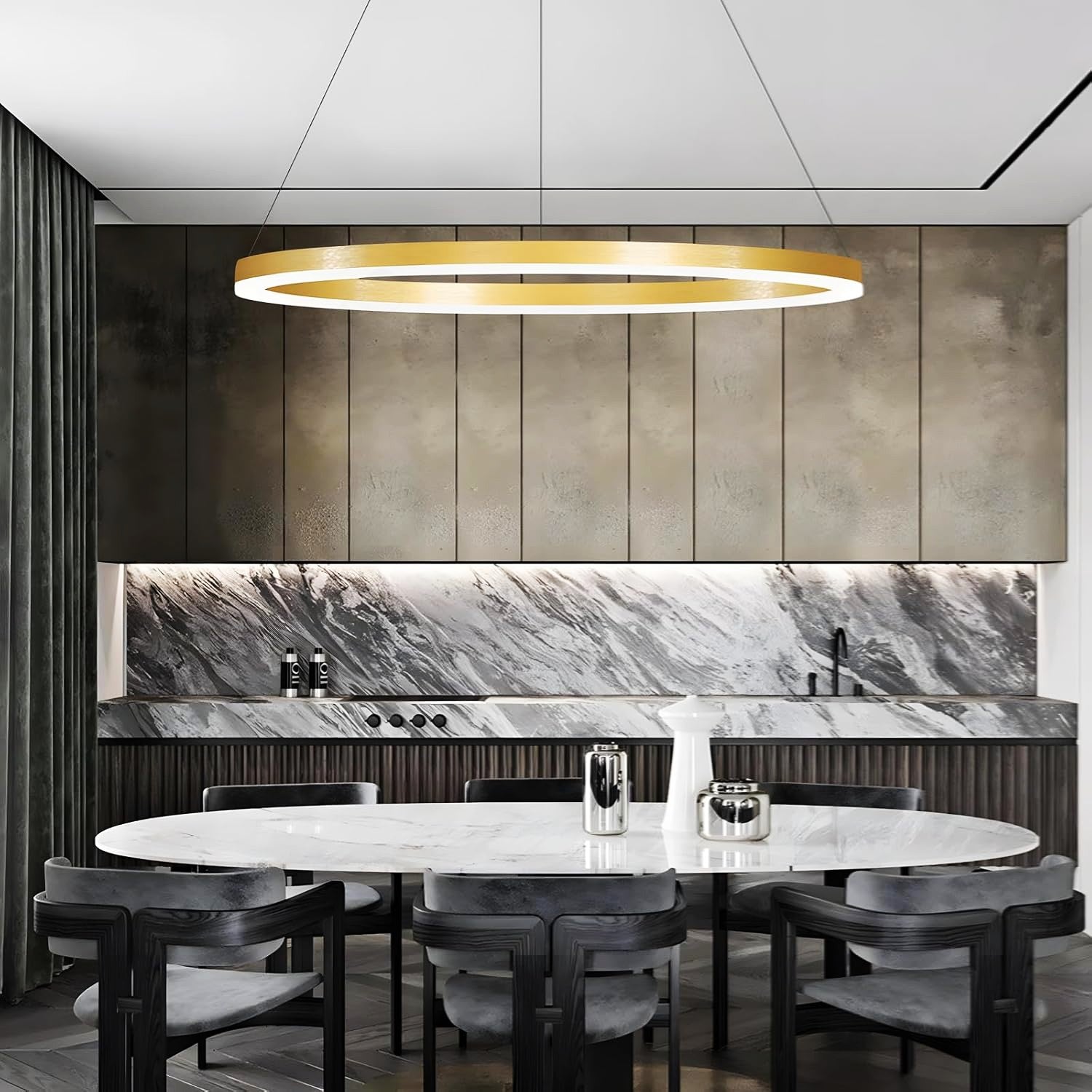 Lustra LED WONDERLAND Gold 1 Segment Echivalent 300W