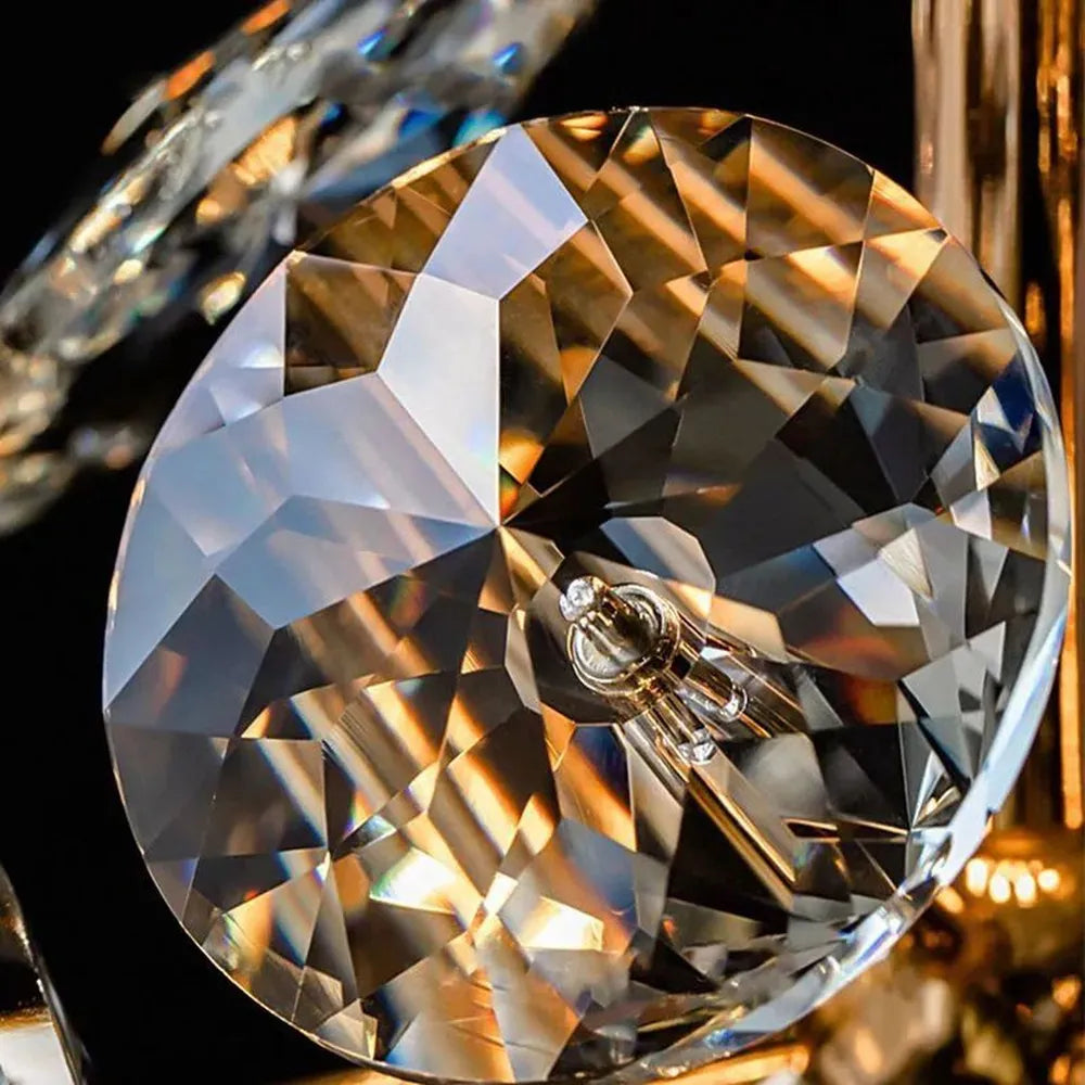 Lustra Suspendata Crystal Dandelion Silver XXL