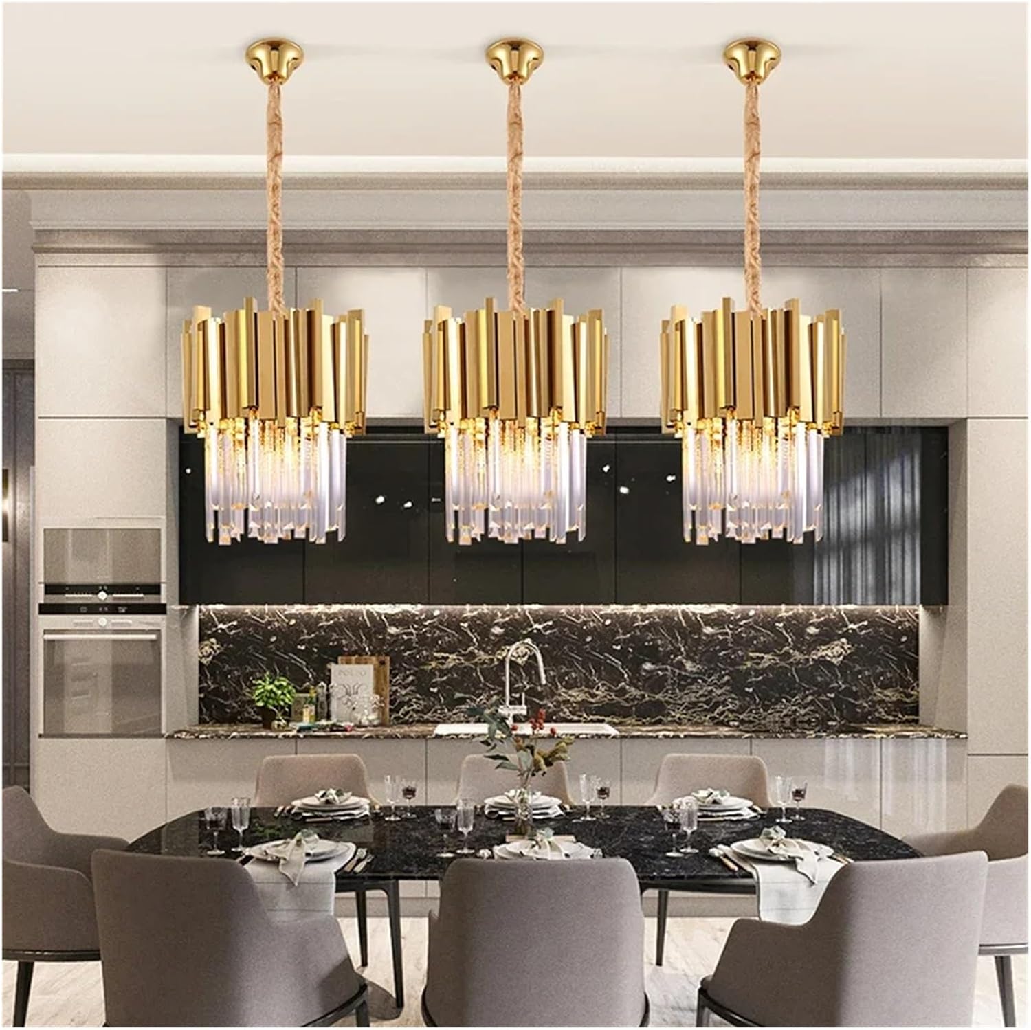 Candelabru Cristal GLORY GOLD 300mm