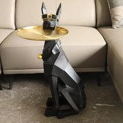 Statueta Decorativa Geometrica Obsidian Doberman 72CM
