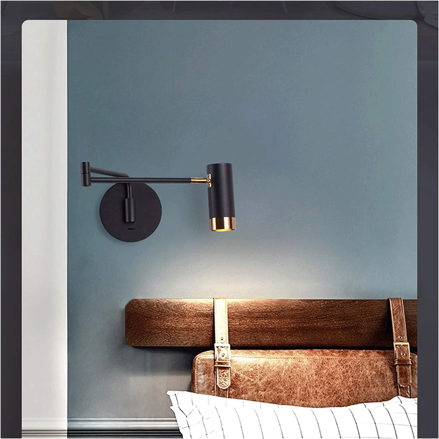 Aplica LED AVANI Reglabila Negru+auriu