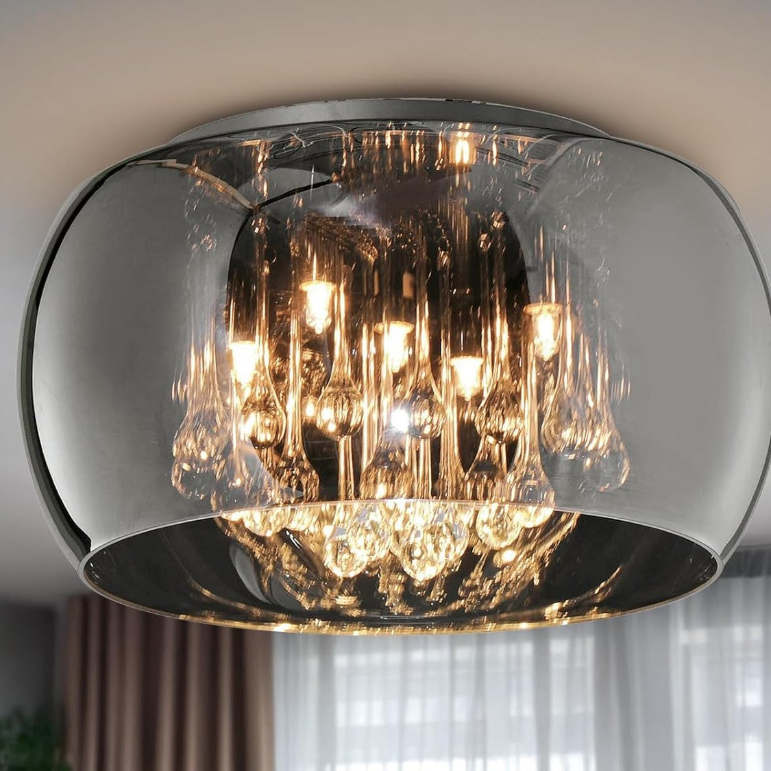 Lustra Aplicata Luxury OBSIDIAN 40cm