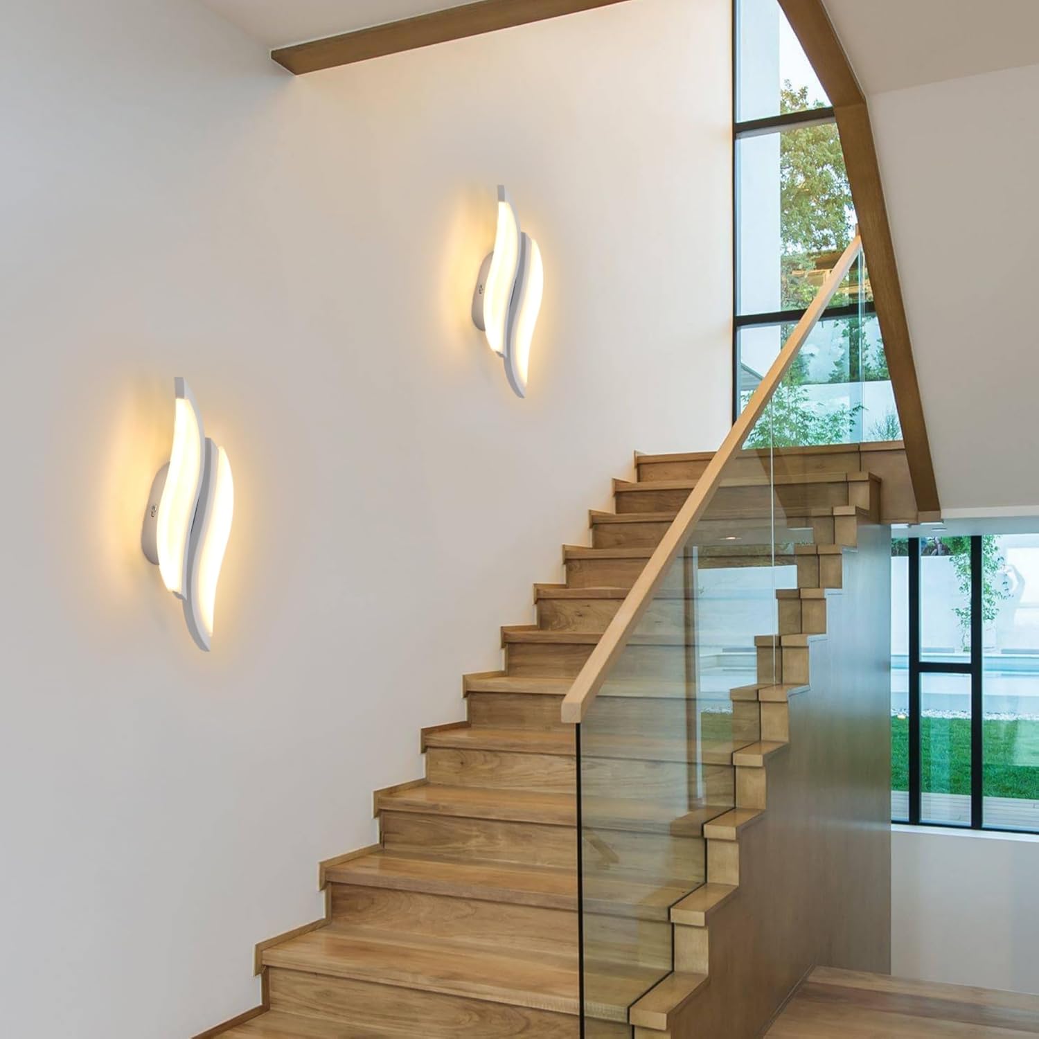 Aplica LED ASCO 8W Alba Echivalent 40W ALBA / MINIMALIST DESIGN / APLICA PERETE Wall Light Fixtures