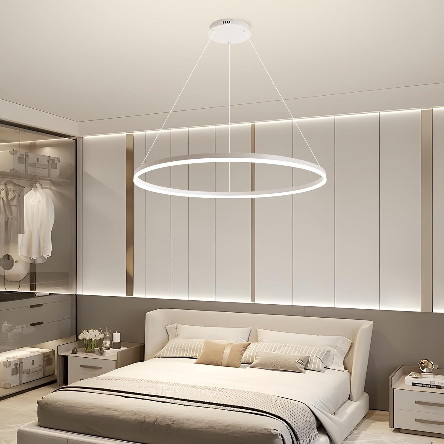 Lustra LED WONDERLAND Alba 1 Segment Echivalent 300W Lighting Fixtures