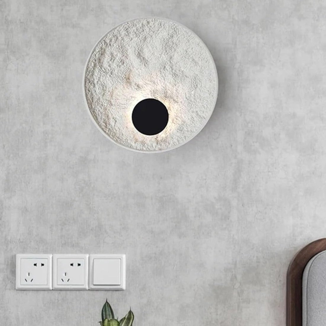 Aplica LED Round Moon NOCTIS ø30CM