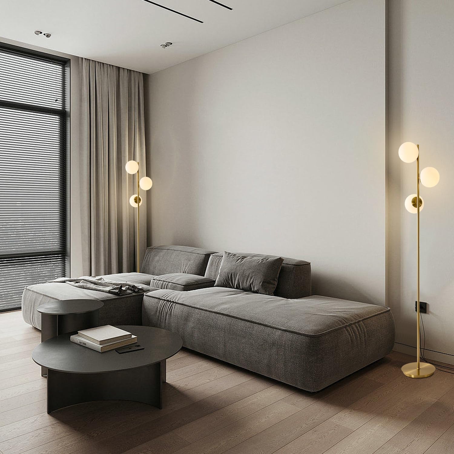 Lampadar Abajur GOLD 160cm TY3052/3 GD