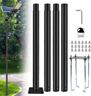 Stalp Metalic Gri Modular 3.5m