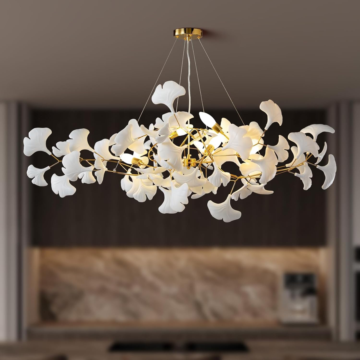 Candelabru LUXURY Golden VALERY 120x40cm