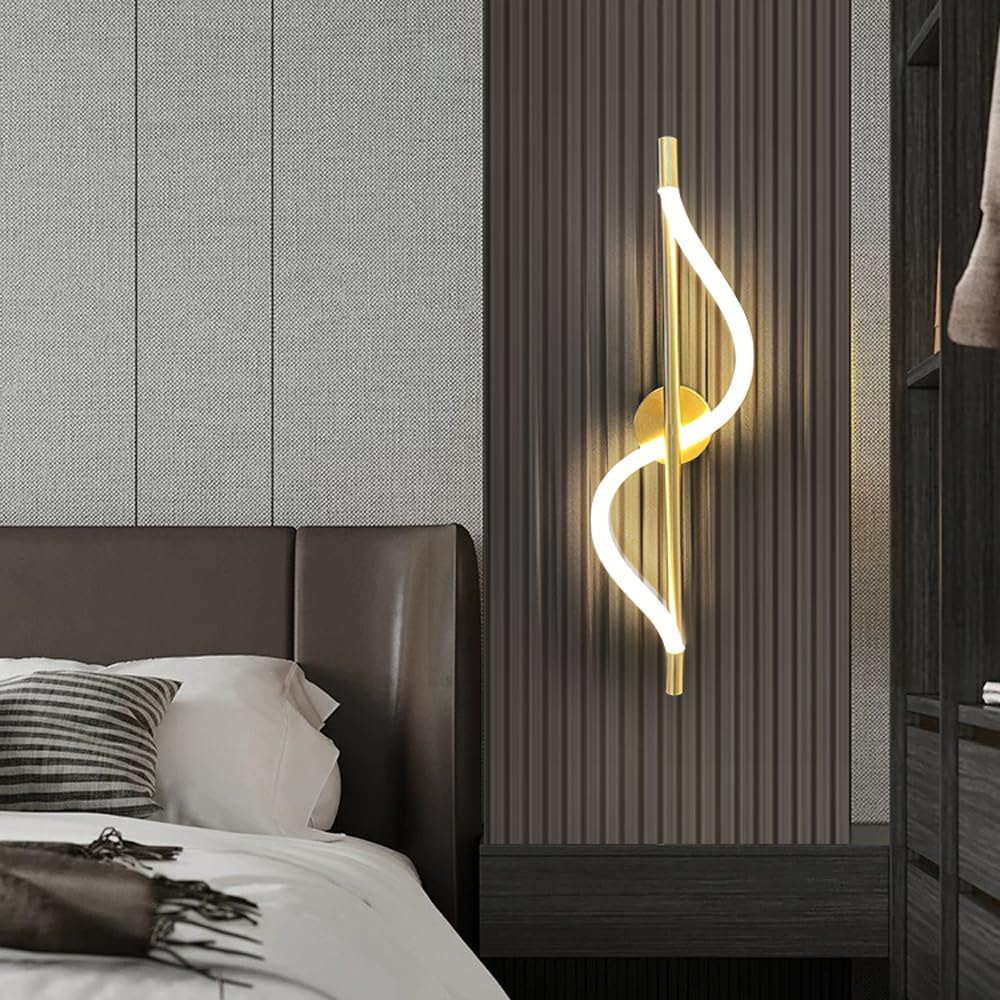 Aplica LED 16W Nordic Style Light Tube R9156/610 Gold