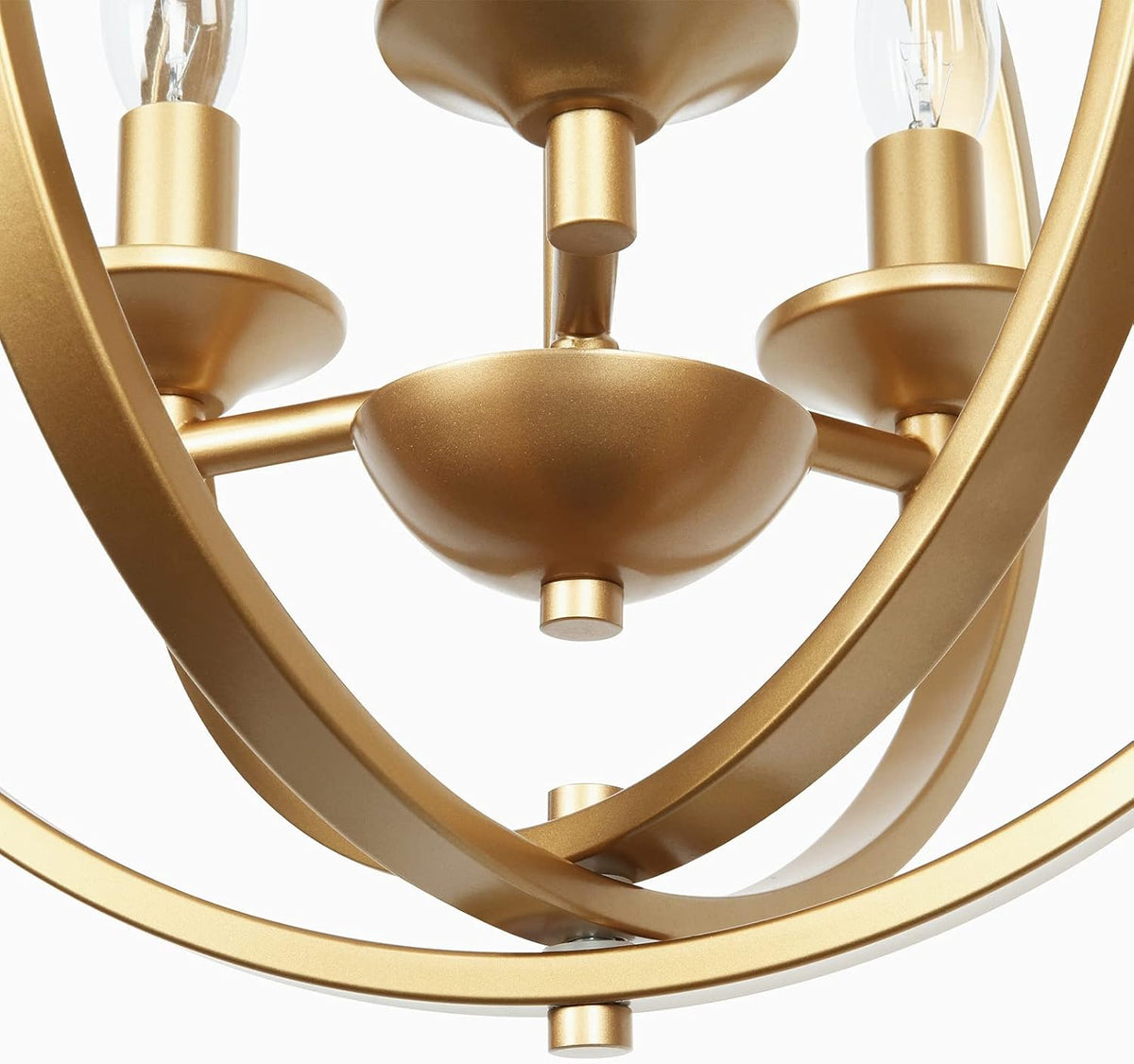 Lustra Suspendata Fryng Gold Ø40CM | 3xE14