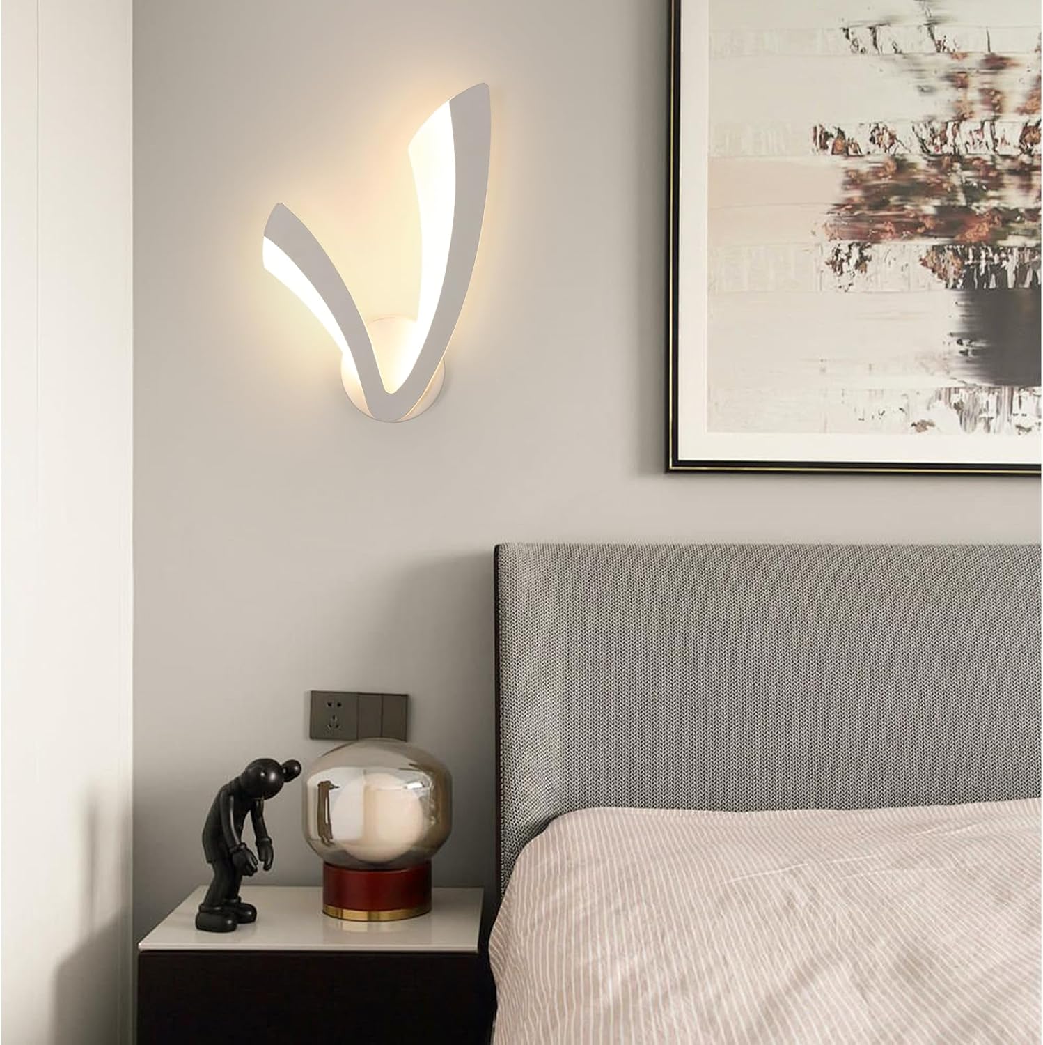 Aplica LED Model Deosebit Alba Echivalent 150W