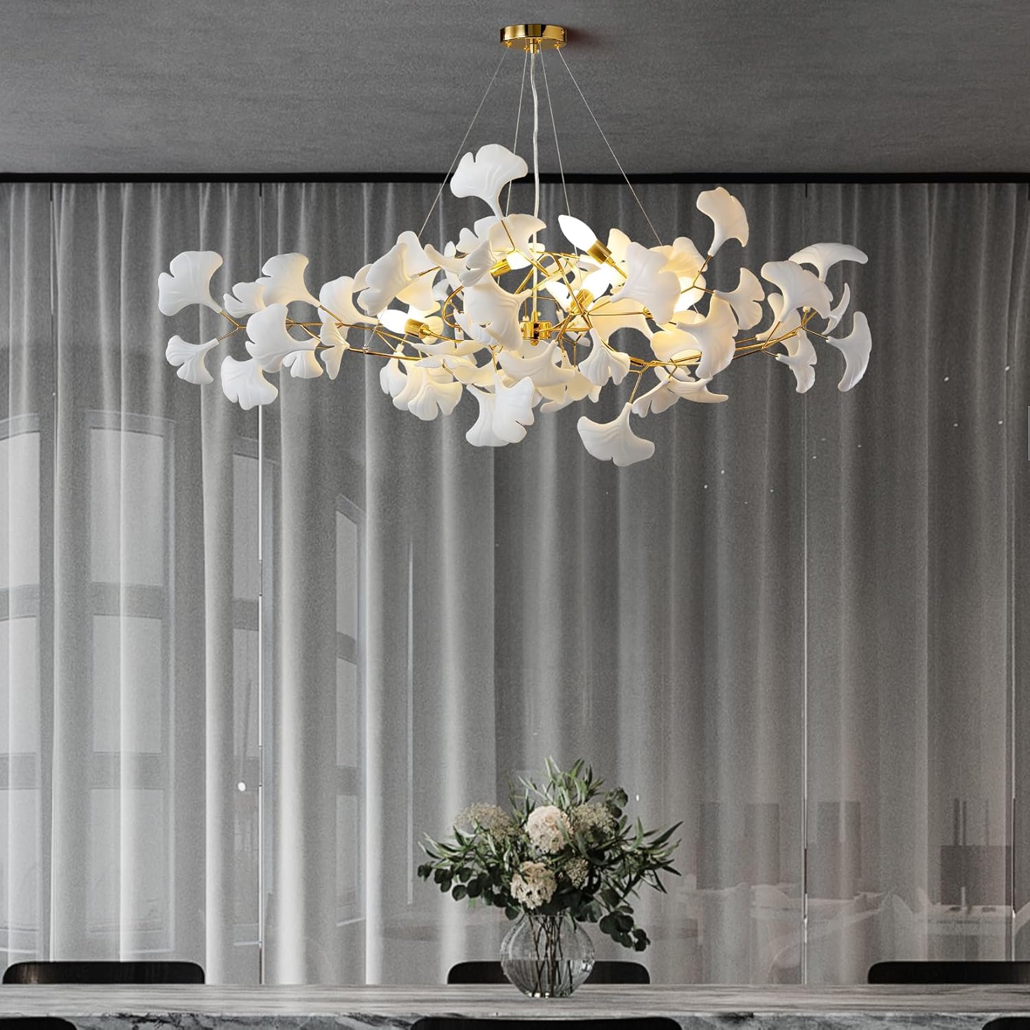 Candelabru LUXURY Golden VALERY 120x40cm