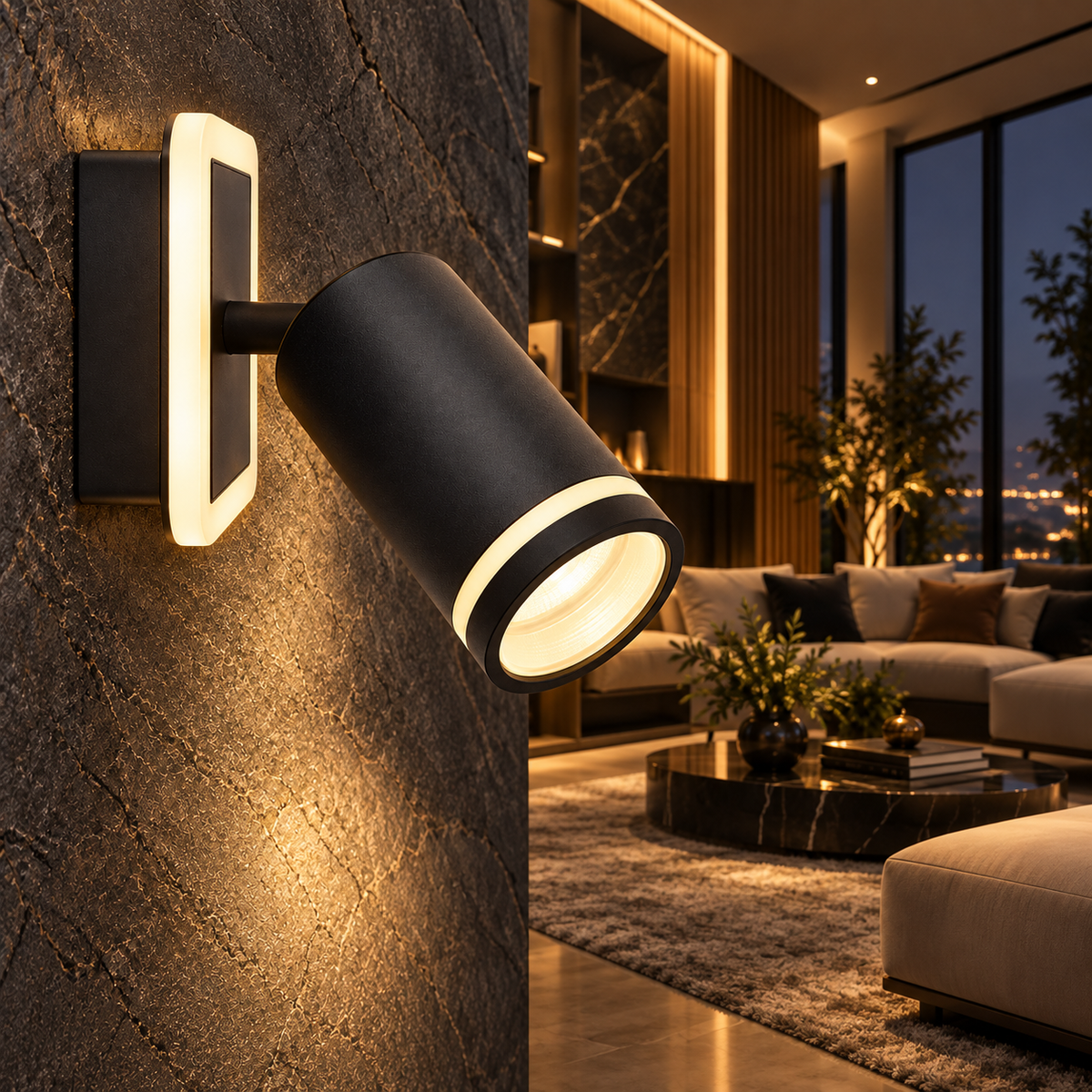 Spot LED Reglabil 24W NOIR GLOW Echivalent 200W