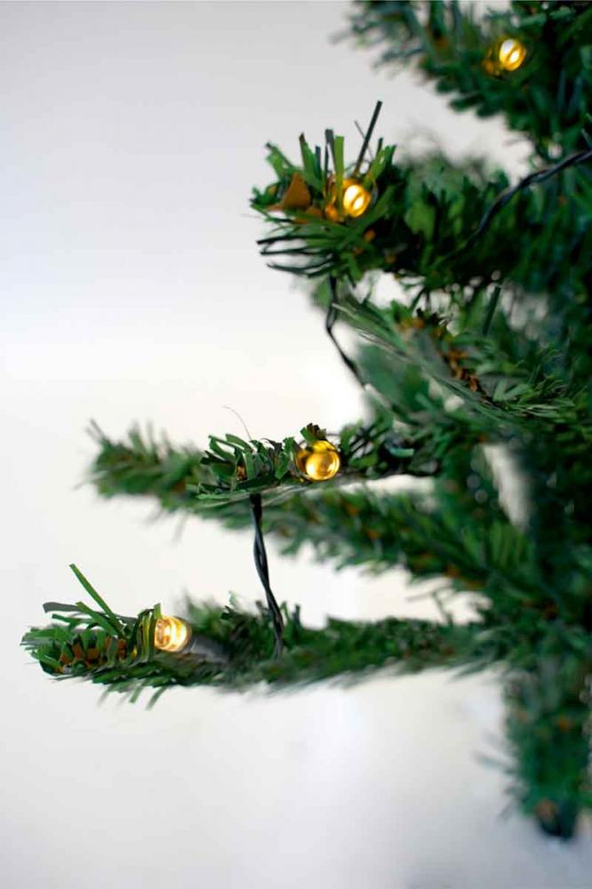 Set 3 Braduti Artificiali Craciun Solari 47cm