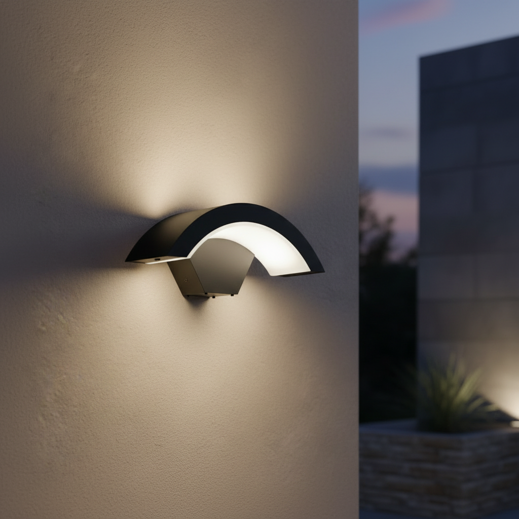 Aplica LED 24W Helios Exterior Neagra