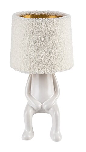 Veioza Decorativa SMURFY White 1xE14