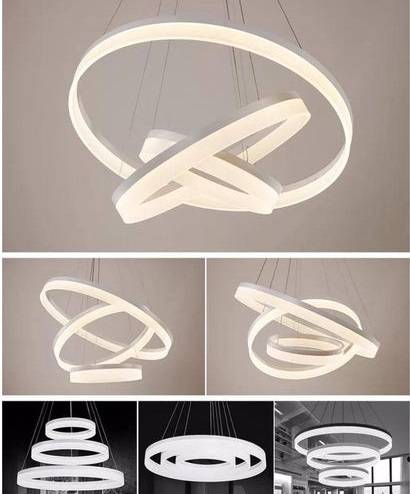 Lustra LED 152W WILLY 3 Segmente Telecomanda