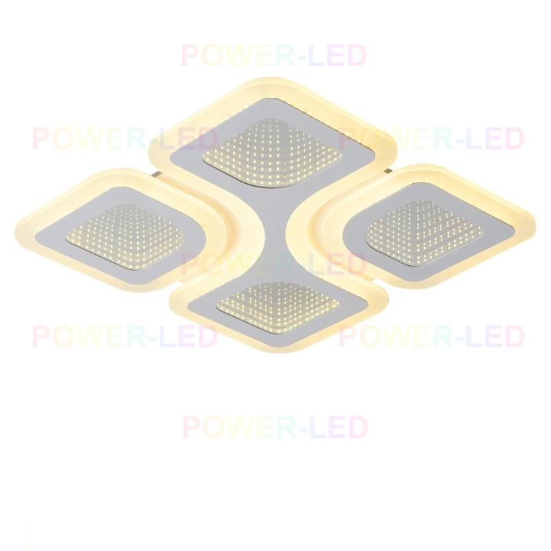 Lustra LED MIRROR MOLLY Echivalent 600W Telecomanda