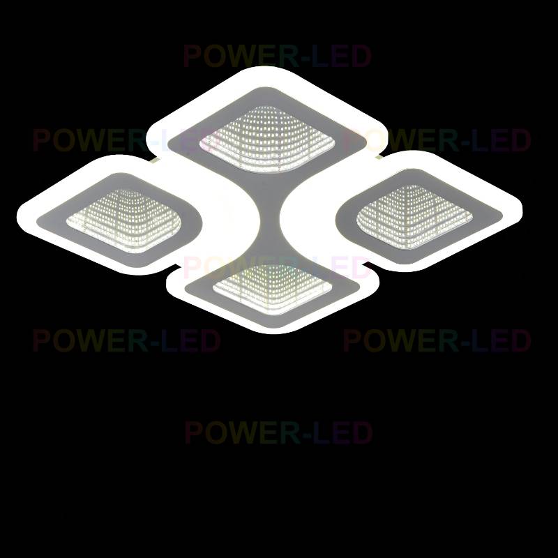 Lustra LED MIRROR MOLLY Echivalent 600W Telecomanda