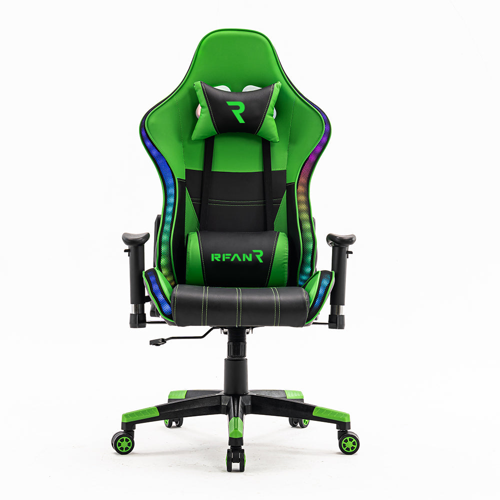 Scaun de Gaming, PREMIUM, Immersion Chairs, Green BOC-778