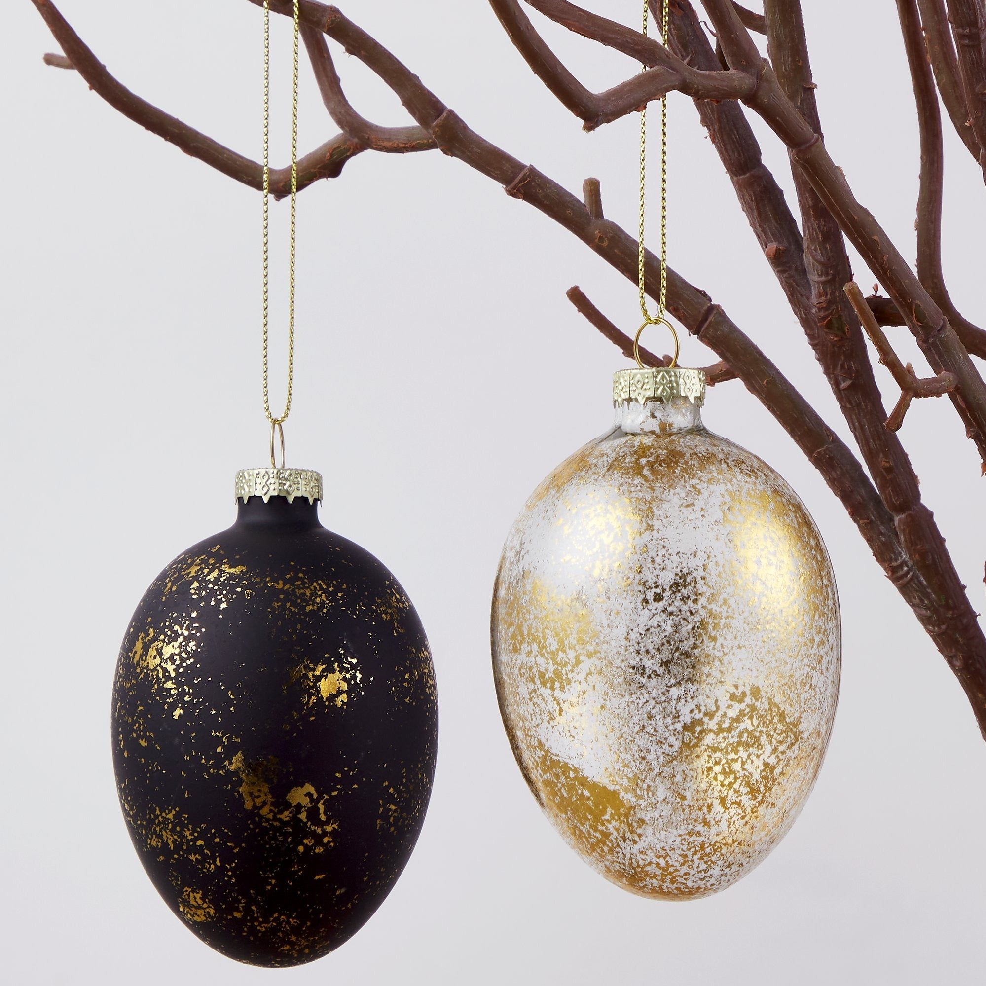 Set 12 Globuri Decorative Fintry Gold