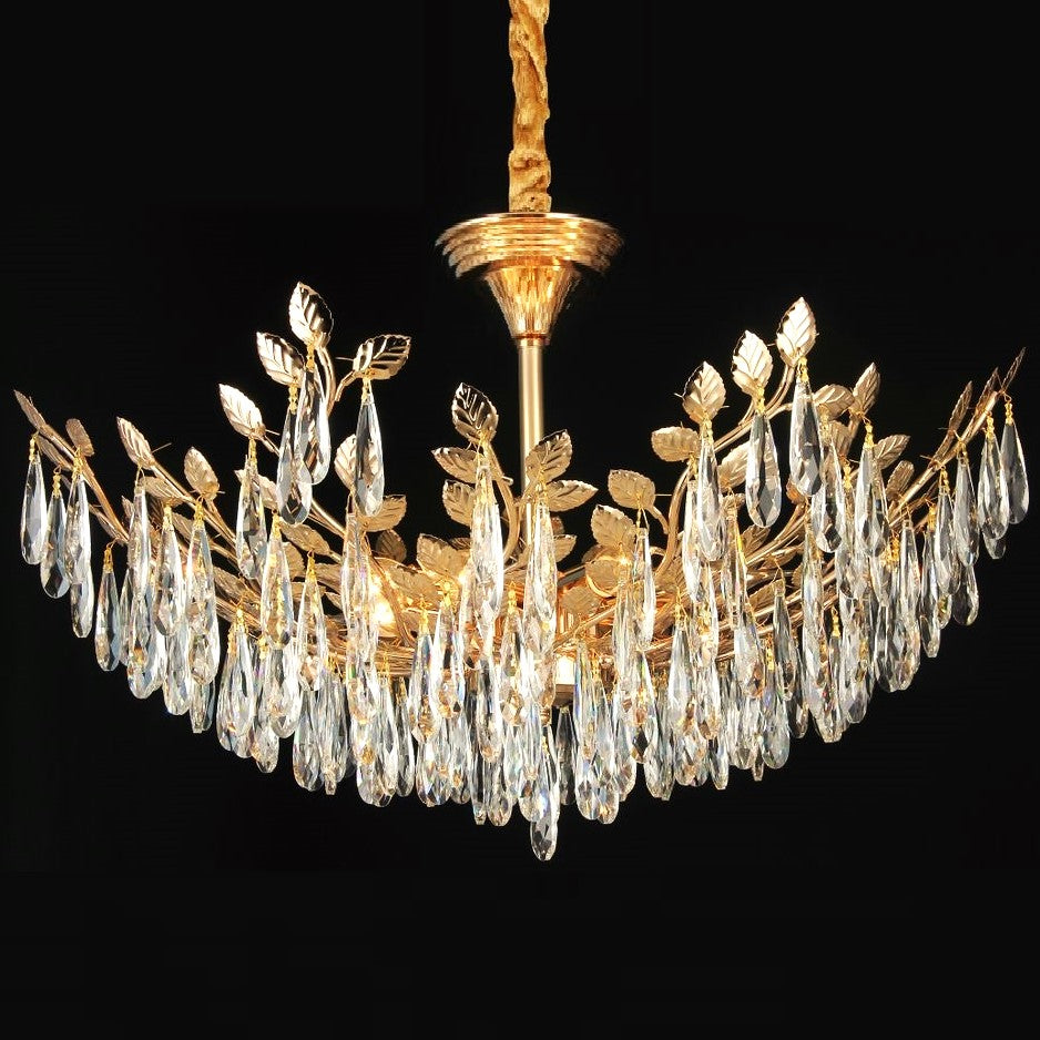 Candelabru Cristal Golden ROME
