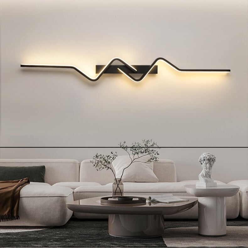 Aplica LED BEZY Black 80CM