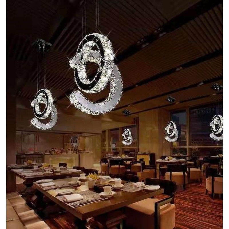 Lustra LED 50W Cristal Codex Telecomanda