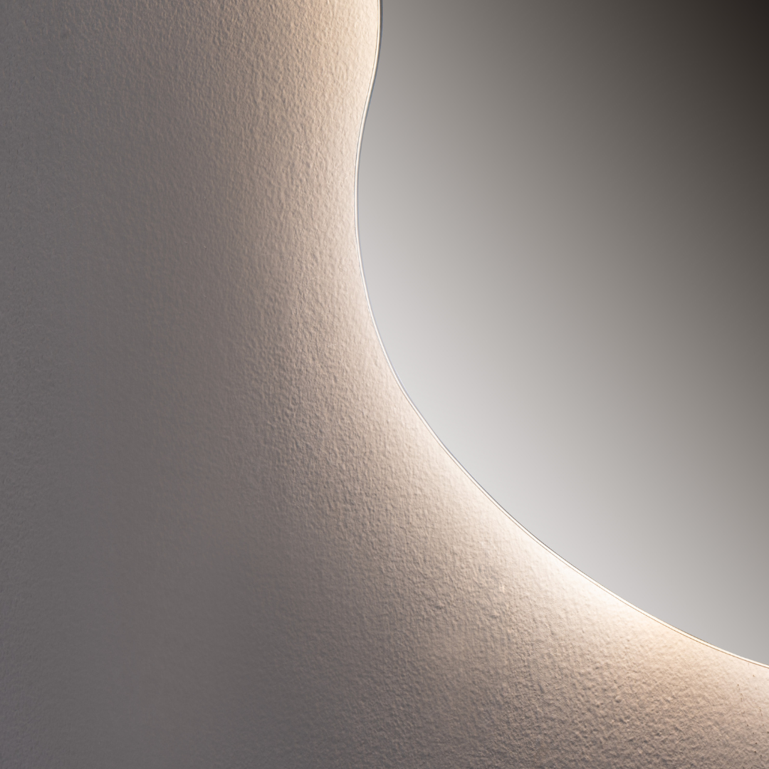 Oglinda LED FRAMELESS VEGAS 65x100CM 3 Lumini si Touch