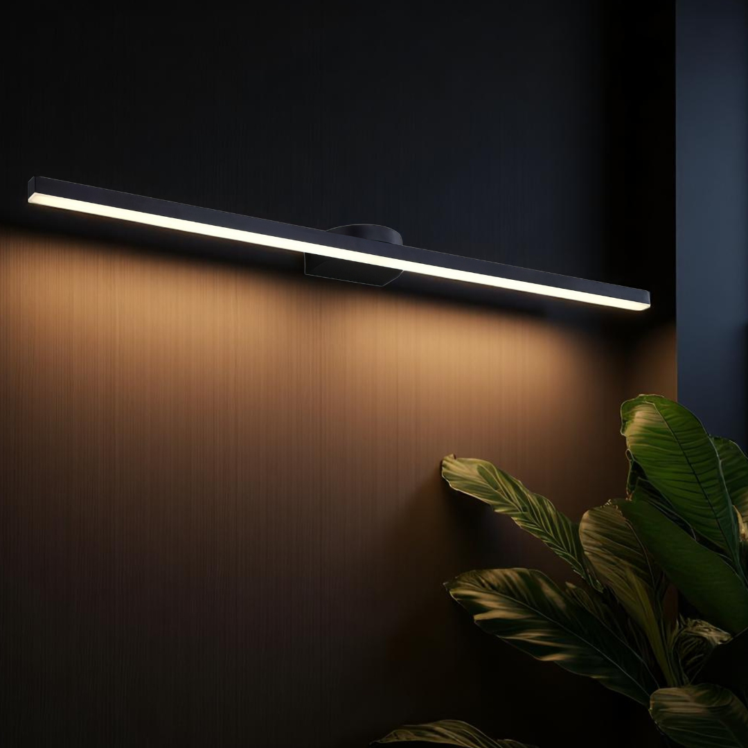 Aplica LED Baie 12W 40cm Neagra KINKIET
