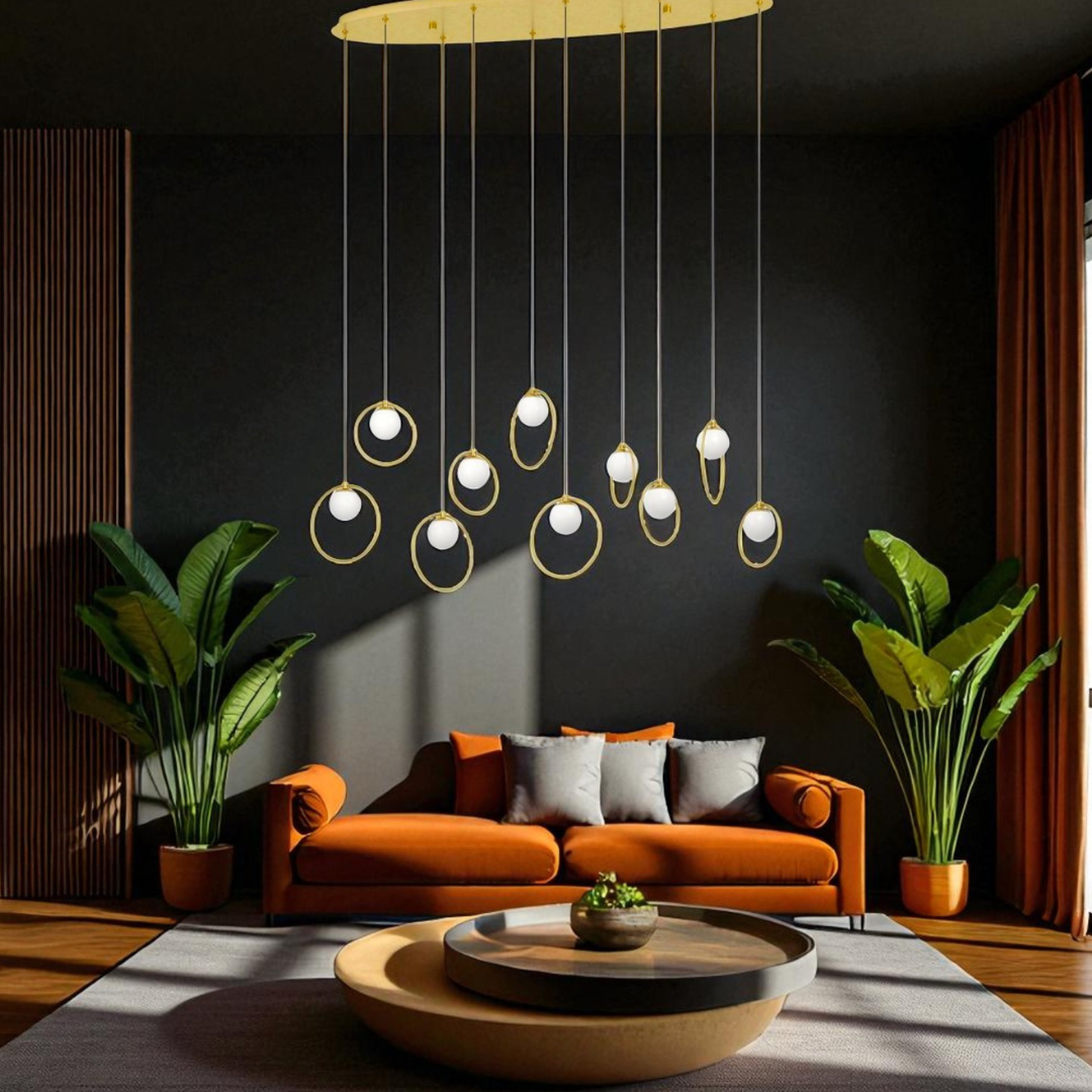 Lustra LED Suspendata Abajur PORTOCOLOM 390347 AURIE / SUSPENDATE Chandeliers