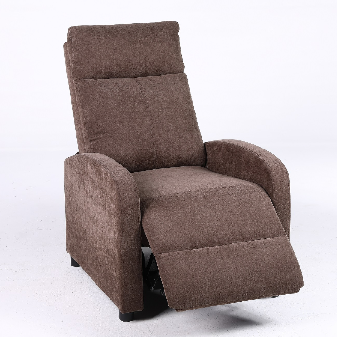 Fotoliu Recliner Stofa Maro