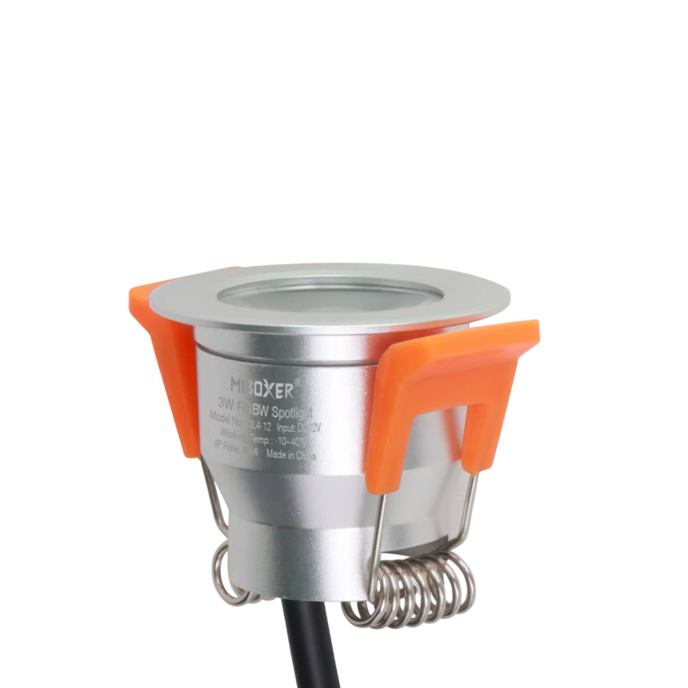 Spot LED RGB 3W MIBOXER Incastrabil IP66 Echivalent 30W