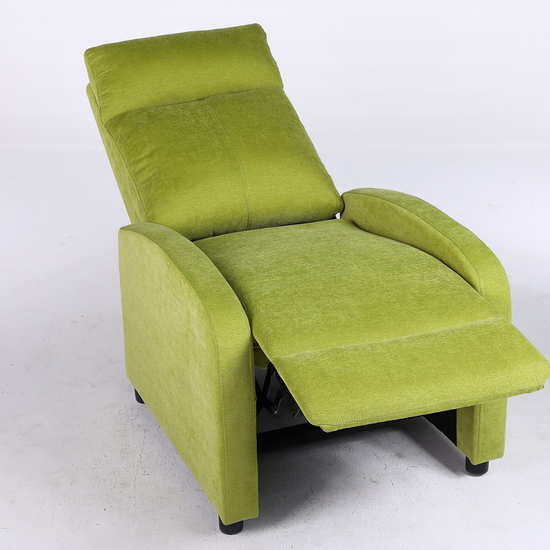 Fotoliu Recliner Stofa Verde