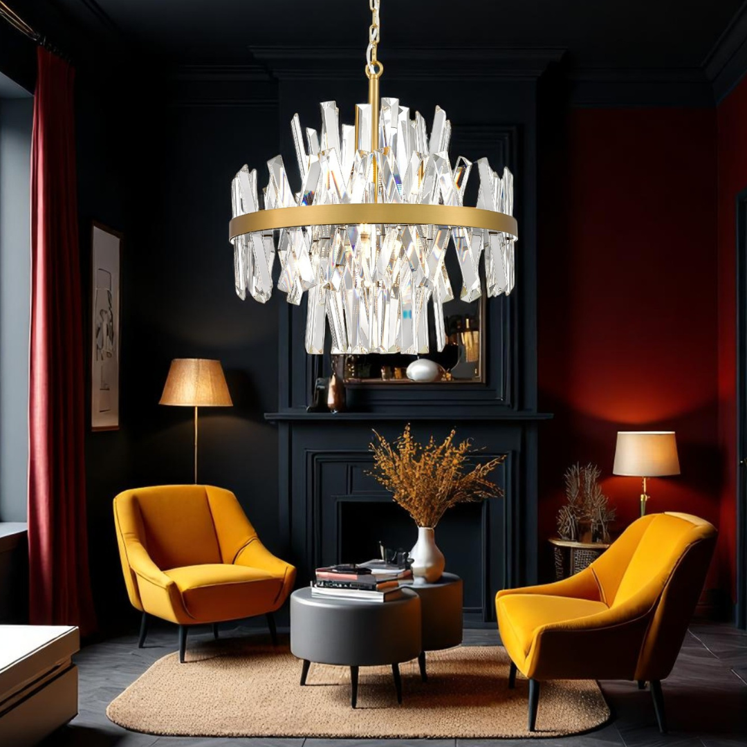 Candelabru Cristal Suspendat Luxury CONSTANTINOPOLE Premium 50cm