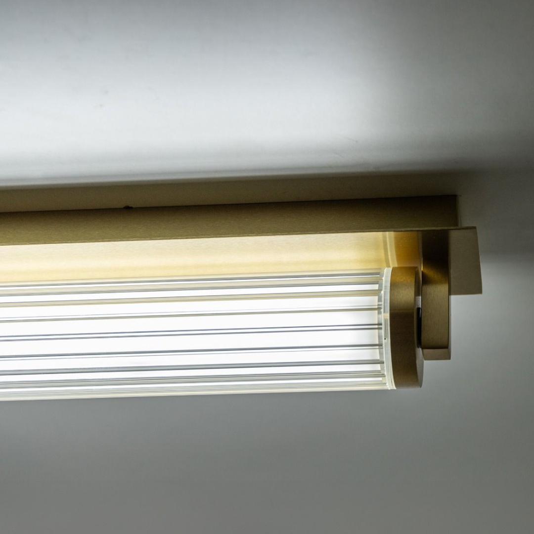 Aplica Perete Telecomanda Luxury Glass Gold AURIE / CRISTAL / APLICA PERETE Wall Light Fixtures