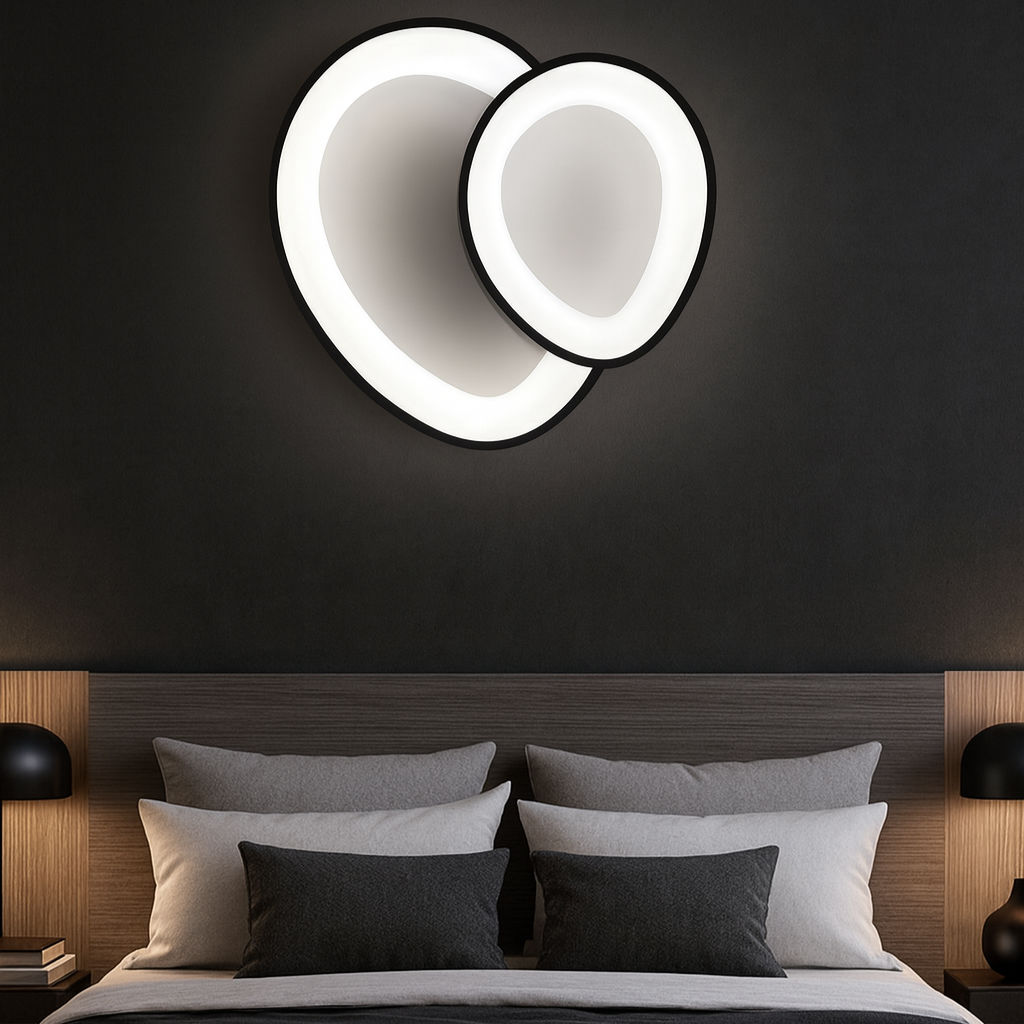 Lustra LED 146W Halo Duo Echivalent 580W Telecomanda