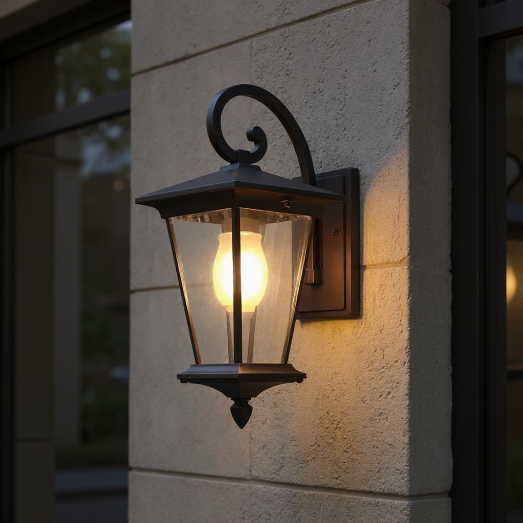 Aplica Exterior Tip Felinar LOVI Black