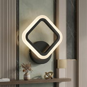 Aplica LED Diamond Simple Black Echivalent 100W