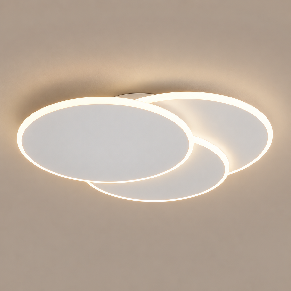 Aplica LED LOOPS Minimalist White Echivalent 200W