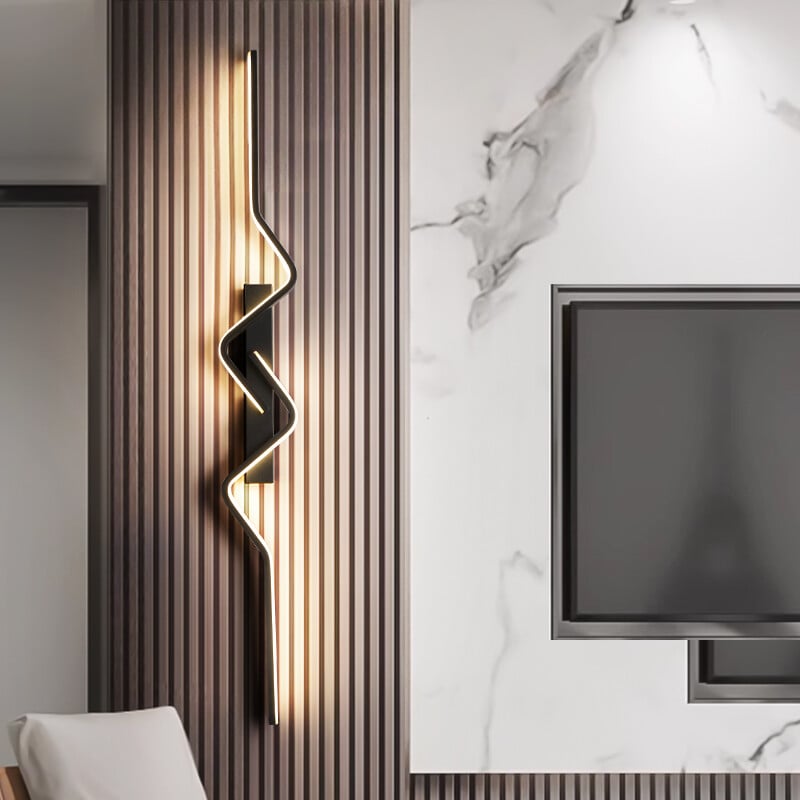 Aplica LED BEZY Black 80CM
