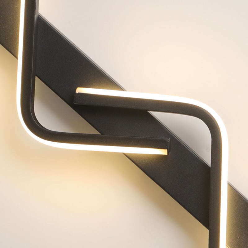 Aplica LED BEZY Black 80CM