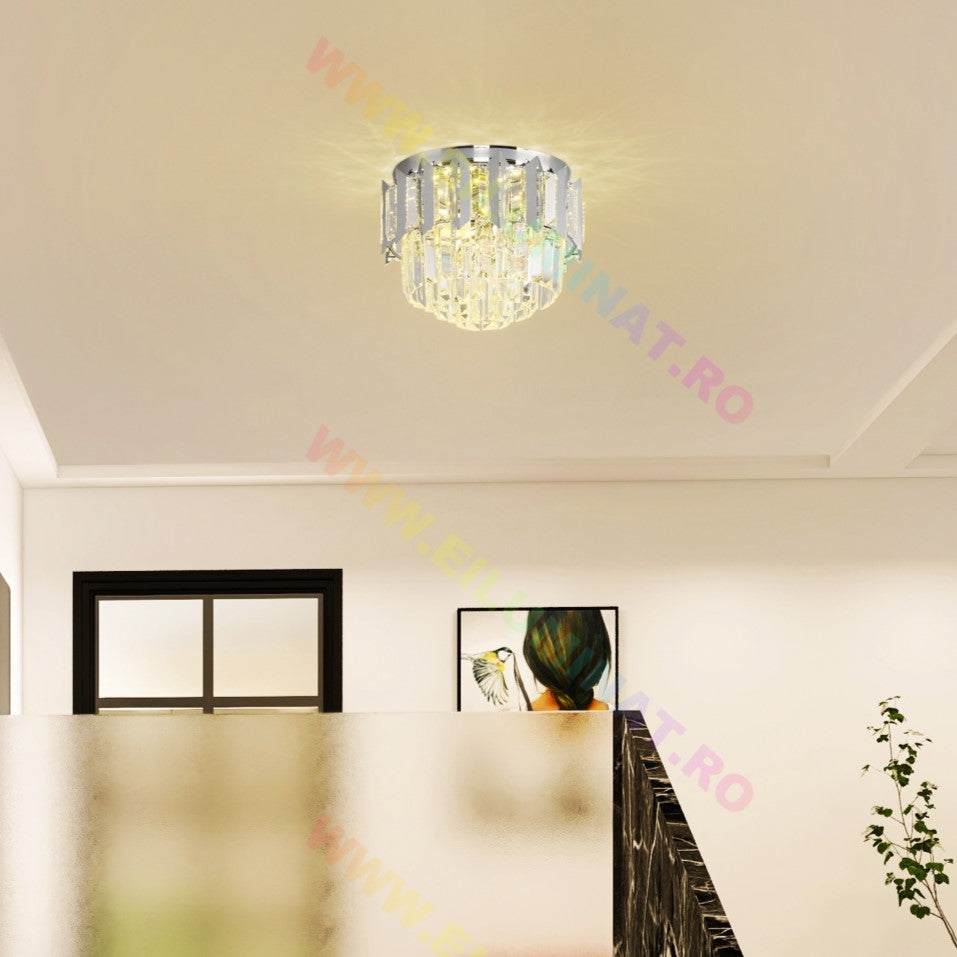 Aplica LED SILVER SHINE 30cm Echivalent 300W